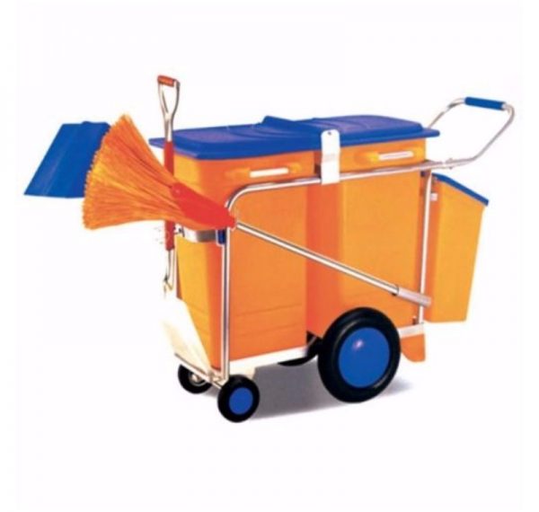 Çift Kovalı Çöp Toplama Arabası